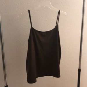 Brown tank top